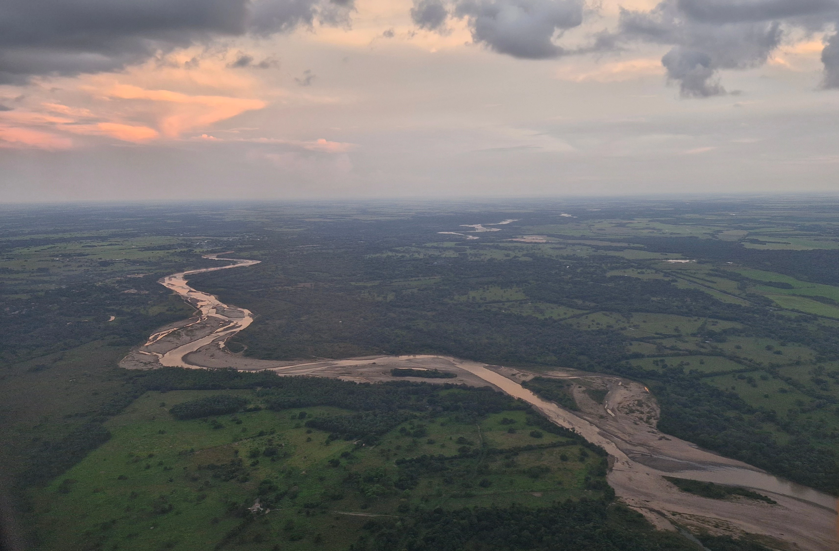 Moerassavanne Charte rivier