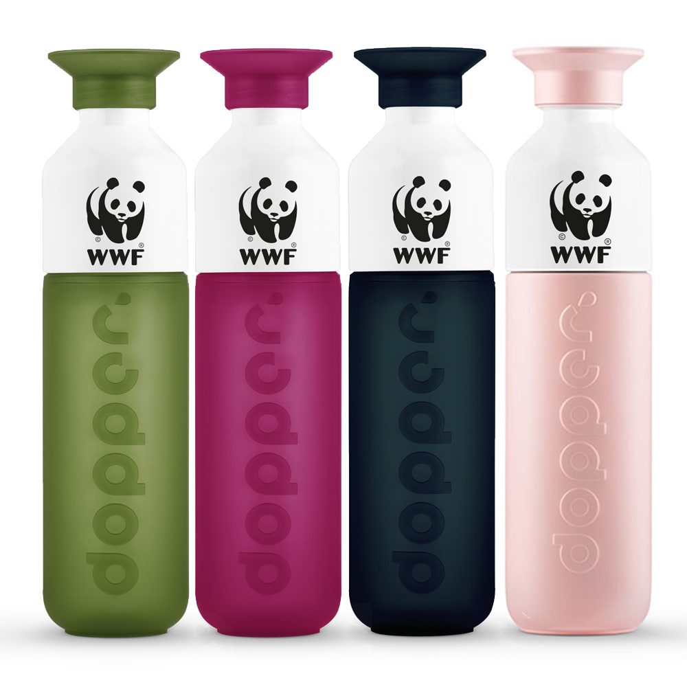 vermomming Geruststellen terugvallen Dopper fles kopen | WWF | Steun met jouw aankoop