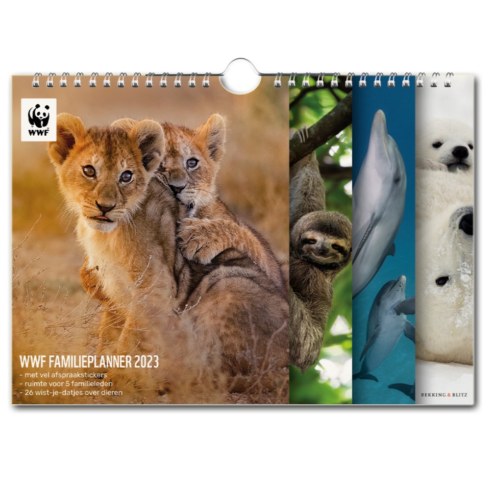 WWF Familieplanner 2023 | WWF | Steun ons ook dit jaar